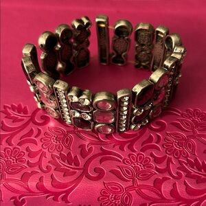 Elegant Silver-Tone Bracelet